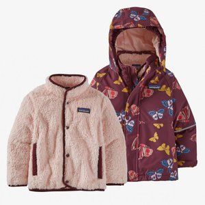 Patagonia Kids All Seasons 3-in-1 Jacket Chicory Red (4T)